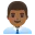 👨🏾💼